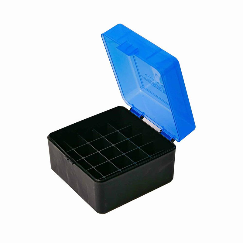 Berry's Mfg Polypropylene 12 Gauge 3" 25 Round Shot Shell Ammo Box Blue/Black - 79760