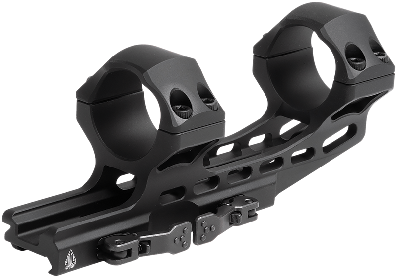 Leapers UTG ACCU-SYNC 30mm QR Picatinny High Profile Mount, Black - AIR32250Q