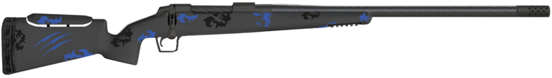 Fierce Rival FP 7mm PRC 24" 3+1 Bolt-Action Rifle, Black - FCRFP7PRC24BBL