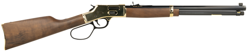Henry Big Boy Brass 45 Colt 20" 10+1 Lever Action Rifle, Walnut - H006GCL