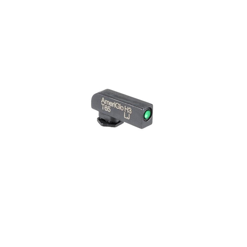 AmeriGlo Tritium Front Handgun Sight, Green with Black Outline - GL-412-165