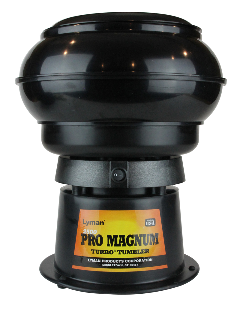 Lyman 2500 Pro Magnum Turbo Case Tumbler, Black - 7631692