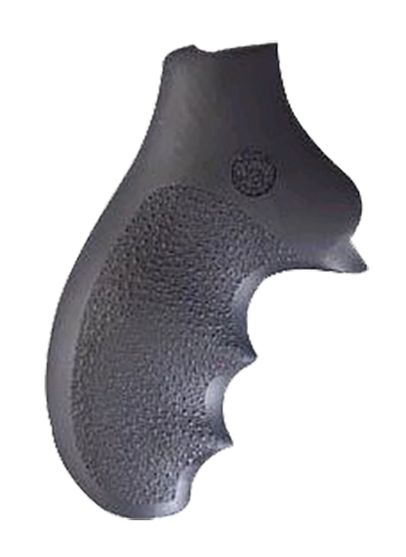 Hogue Monogrip Finger Grooves Rubber Grip for Ruger SP101, Black - 81000