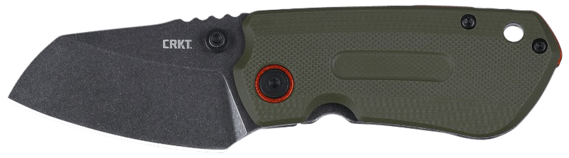 Columbia River Knife & Tool Overland Compact Folding Knife, Green - 6277