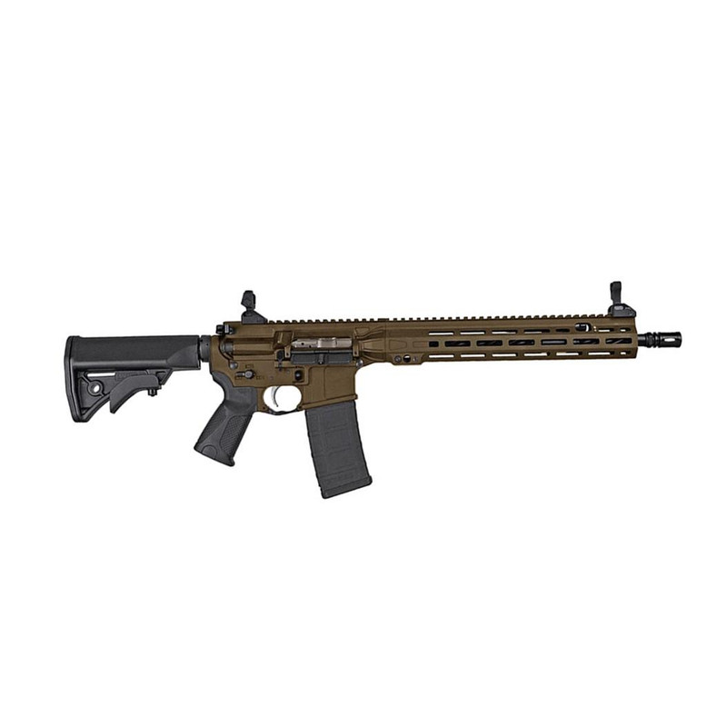 LWRC ICMKII 5.56mm 14" 30rd Short Barrel Rifle, Patriot Brown - ICMKIIR5PBC14S