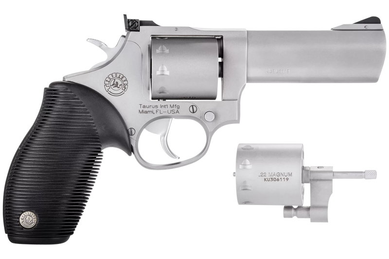 Taurus 992 Tracker .22 LR/.22 WMR 4" 9rd Revolver, Matte Stainless - 2-992049