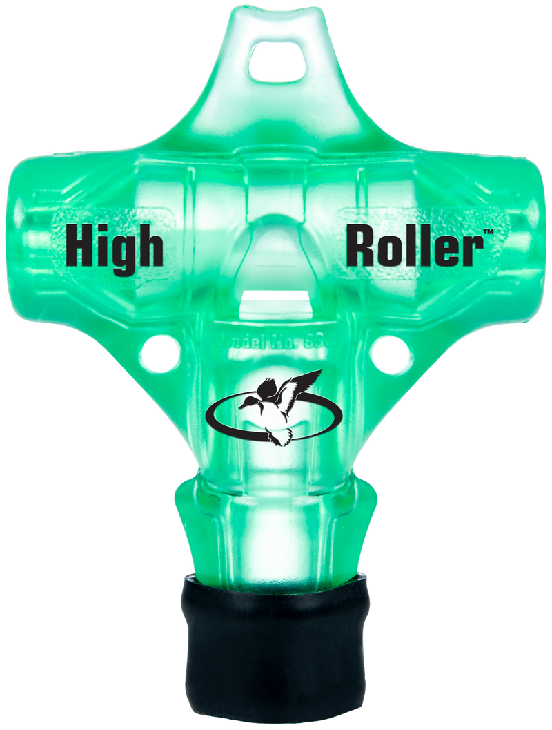 Primos High Roller Duck Call, Green - 838