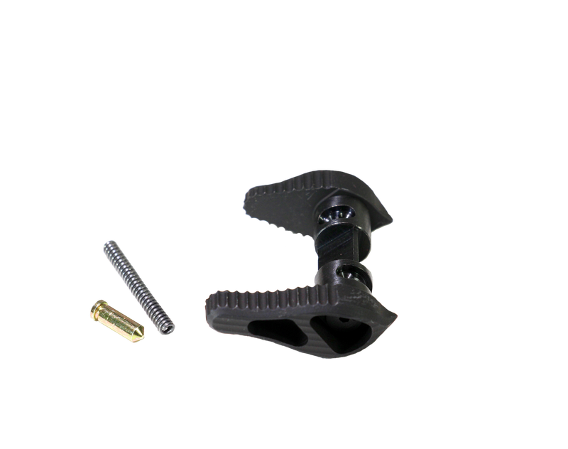 Timber Creek Outdoors Safety Selector 45/90 Degree AR Platform Ambidextrous, Black Aluminum - AMBISSBL