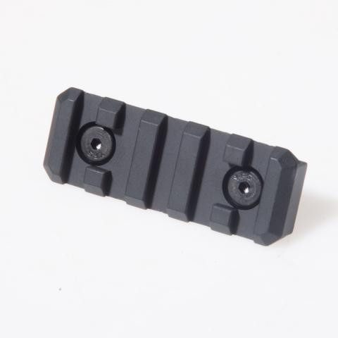 Troy Industries Quick Attach Rail Section 2", Black - SRAI-TRX-P2BT-00