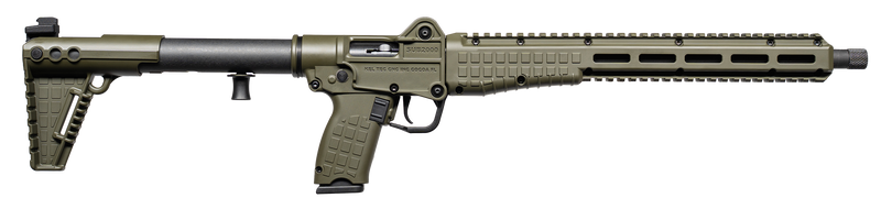 Kel-Tec Sub 2000 Gen 3 10mm 15+1rd 16.25" Semi-Auto Rifle, OD Green - SUB2K10GLKGRN