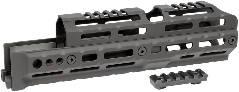 Midwest Industries AK Alpha Series M-LOK Handguard 10", Black Anodized - MIAKALPHA100
