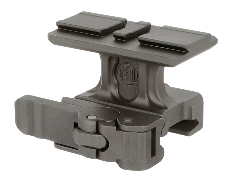 Midwest Industries MK2 QD ACRO Mount, Lower 1/3 Co-Witness, Black - MI-MK2-QDACRO1/3