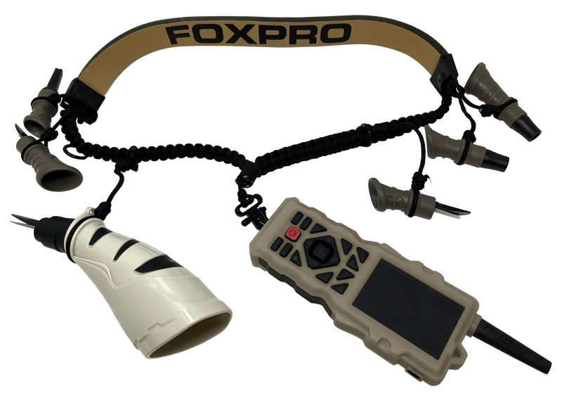 Foxpro XD8 Lanyard, Black/Tan - FXD8 LAN
