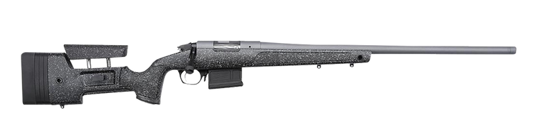 Bergara Premier HMR Pro 6.5 Creedmoor 5+1rd 24" Bolt-Action Rifle, Tactical Gray Cerakote/Black Gray Speckle - BPR2065MCHB