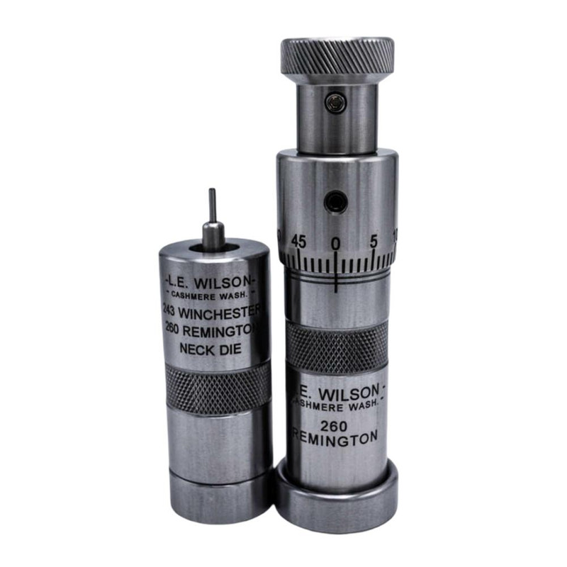 L.E. Wilson Bushing Neck Sizer Die Kit 6.5 Creedmoor 2-Die Set - SKBN-65CRE