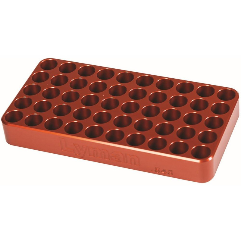 Lyman Anodized Aluminum Loading Block .565" Hole Size - 7728082