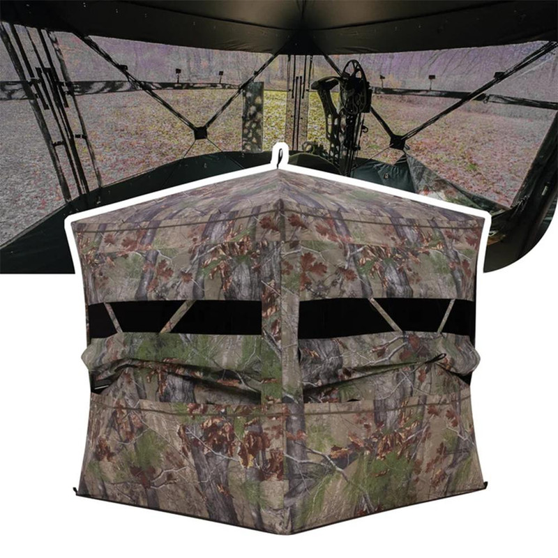 Barronett Blinds Grandview Ground Blind, Bloodtrail Backwoods Camo - GV450BW