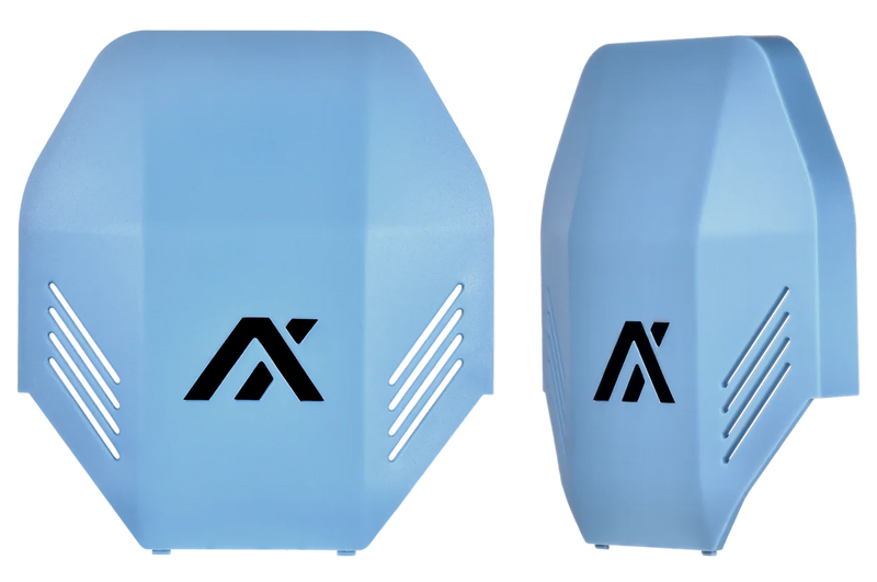 AXIL MX Plate Polymer Over the Head Hearing Protection, Slate Blue - MXPLTB