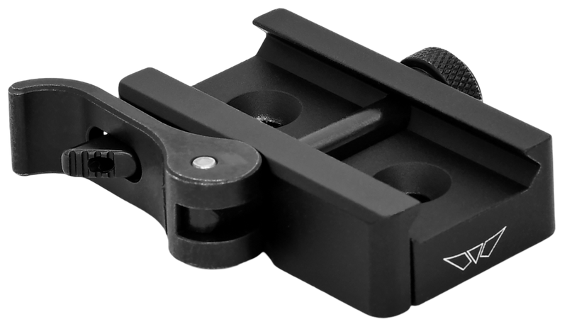 Warne Skyline Picatinny Rail Adapter QD Head Black - 7958M