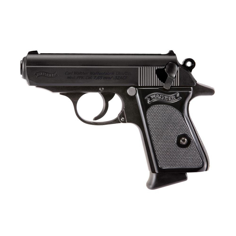 Walther Arms PPK .32 ACP 3.3" 6+1 Semi-Auto Pistol, Blued - 4796021