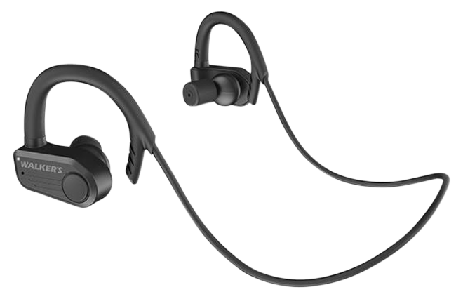 Walker's ATACS Sport Earbuds, Black - GWPSPEB