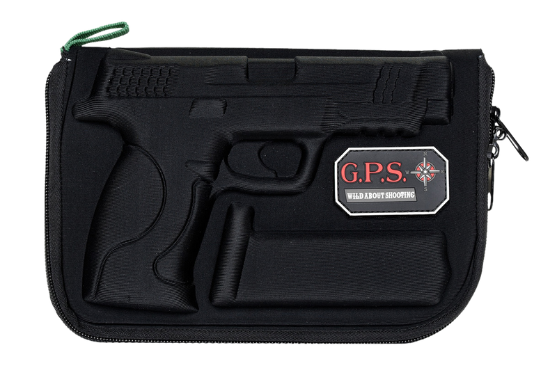 G-Outdoors 912PC Custom Molded Pistol Case for S&W M&P, Black - 912PC