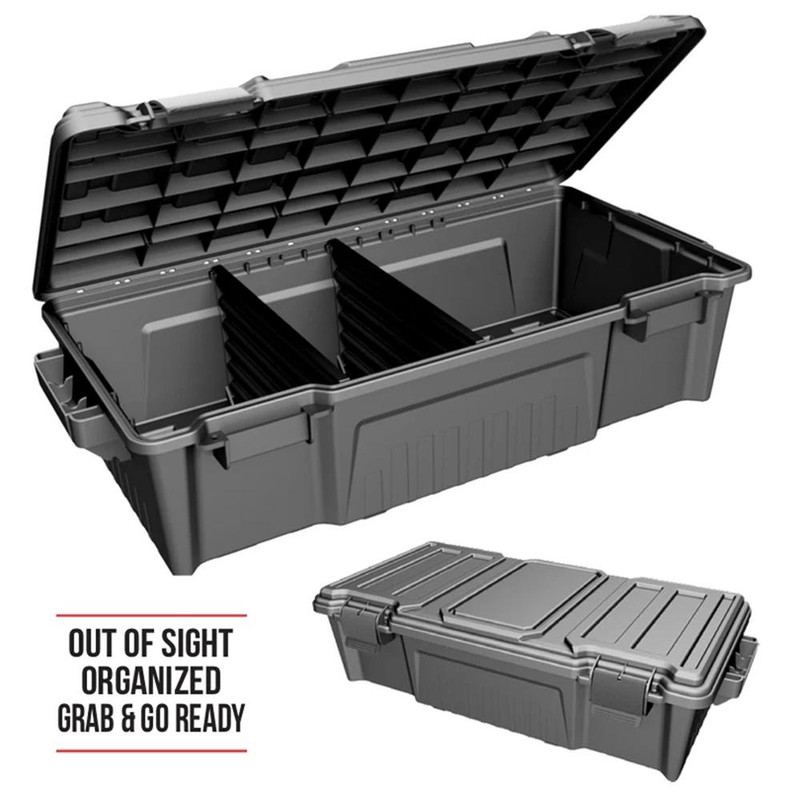 MTM Truck Underseat Gear Crate, Black - TUGC