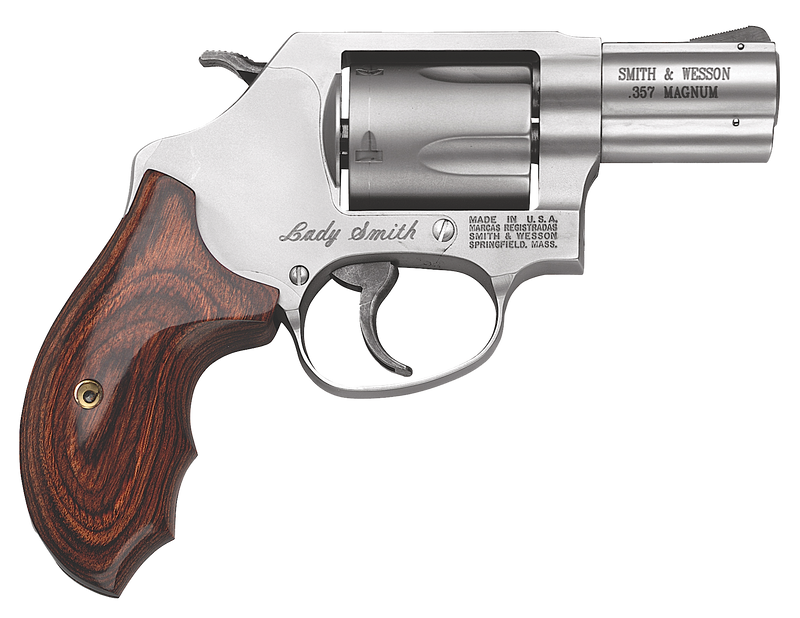 Smith & Wesson Model 60 LadySmith .357 Magnum 2.125" 5rd Revolver, Satin Stainless Steel - 162414