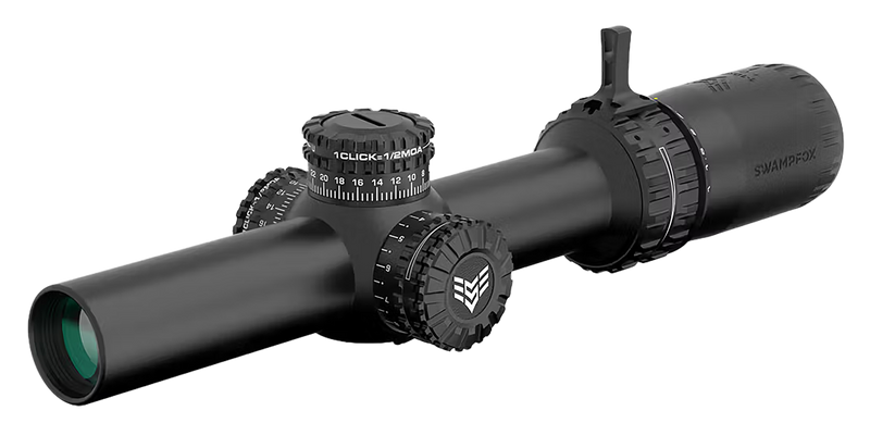 Swampfox Optics Arrowhead 1-10x24mm 30mm Tube Rifle Scope, Black - ARH11024GL
