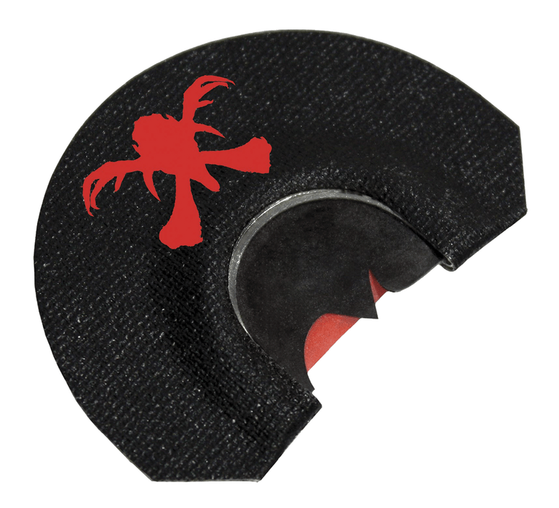 Primos Hook Hunter Long Diaphragm Call Double Reed Black - PS1246