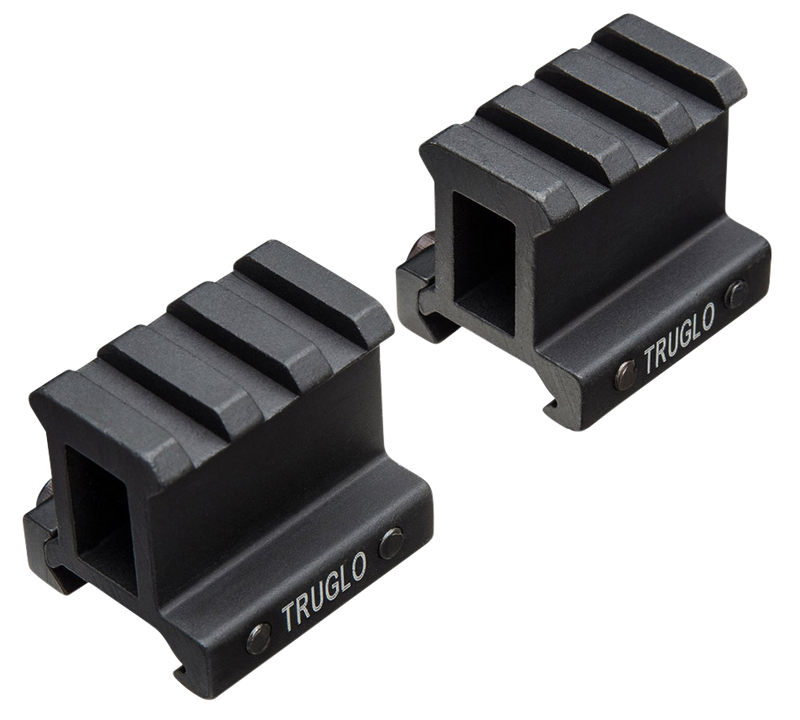 Truglo Picatinny Riser Mount 1" Rise, Black - TG8992B