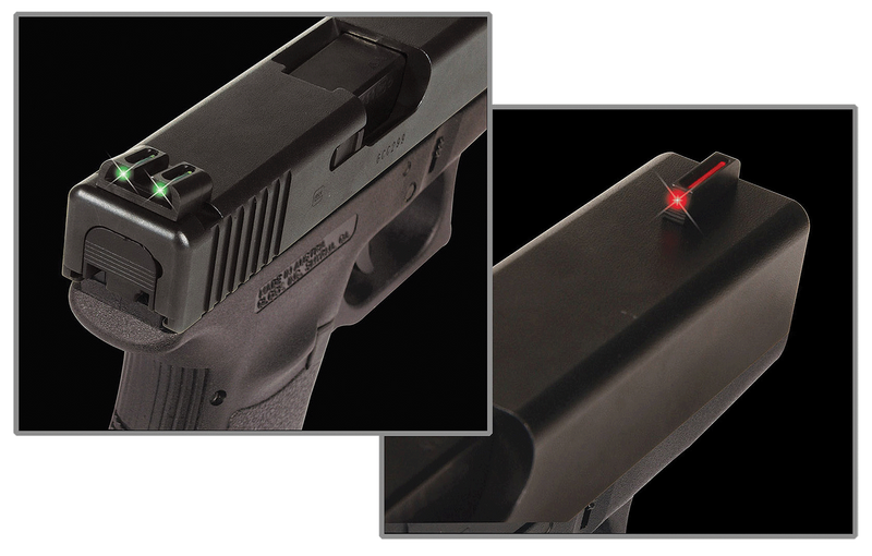 TruGlo Fiber Optic Sight Set Red Front/Green Rear S&W M&P - TG131MP