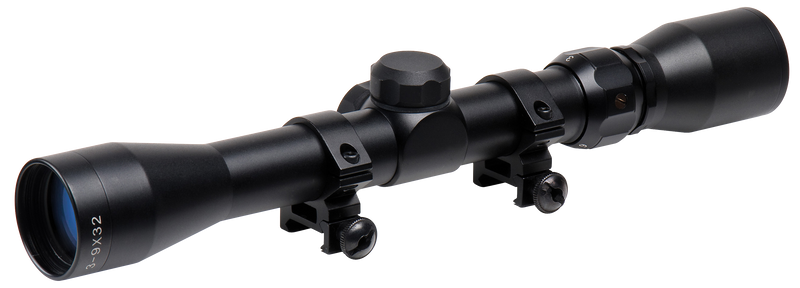 TruGlo Trushot 3-9x32mm 1" Tube Riflescope, Black Anodized - TG853932B