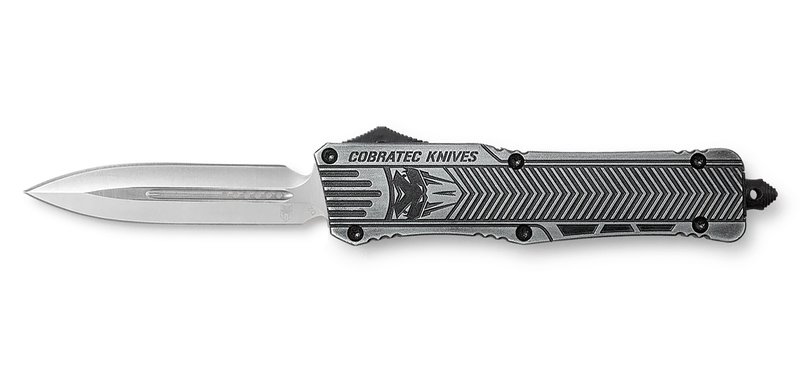 Cobratec Knives CTK-1 Large OTF Dagger Stonewashed - LSWCTK1LDAGNS