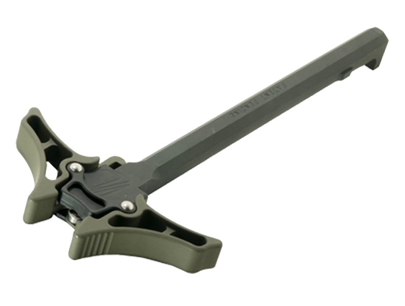 Timber Creek Outdoors Enforcer Ambidextrous Charging Handle, OD Green Billet Aluminum - EAMBICHOD