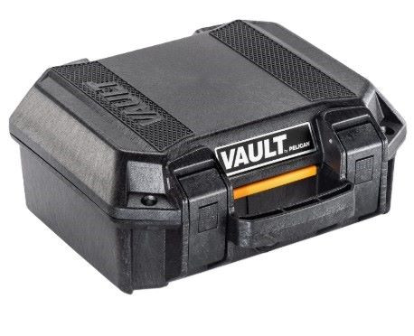 Pelican Vault V100 Suppressor Case, Black - VCV100-0360-BLK-01