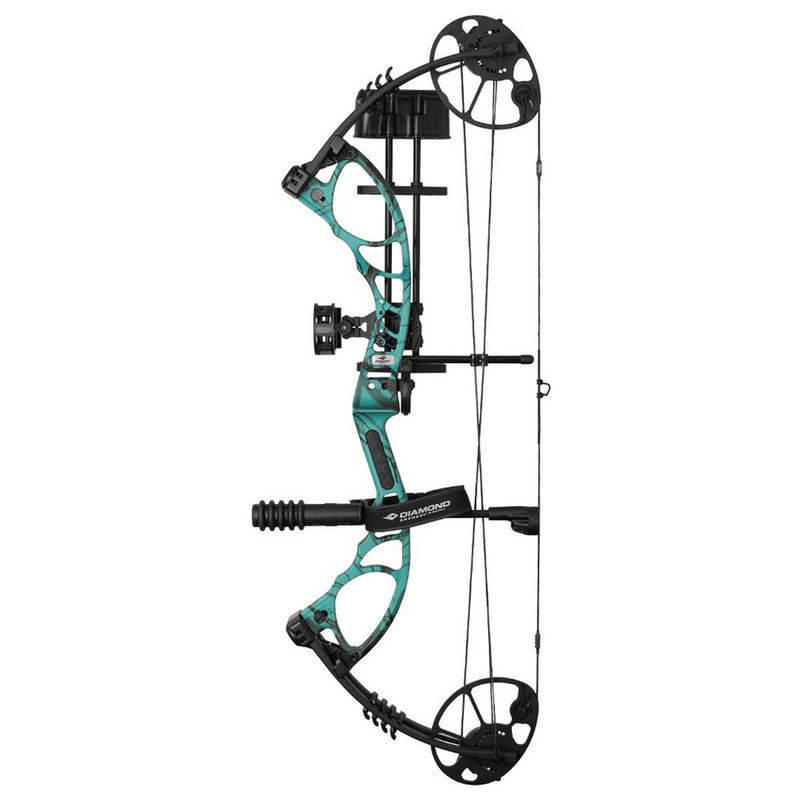 Diamond Archery Edge XT Compound Bow Right Hand Mossy Oak Teal Roots - A10961