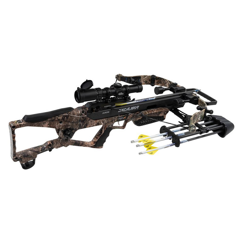 Excalibur Revx Crossbow with Overwatch Scope Mossy Oak Country DNA - E12322