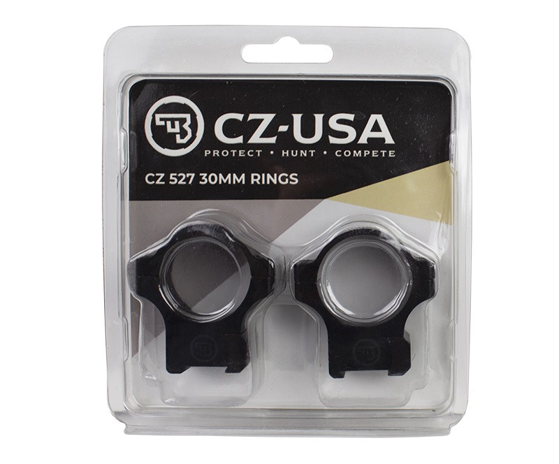 CZ 527 30mm Aluminum Rings, 16mm Dovetail - CZ 40089