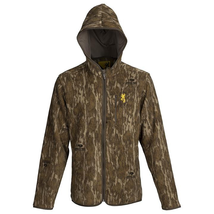 Browning Fleece 2.0 Jacket Mossy Oak Bottomland Camo - 3043661905