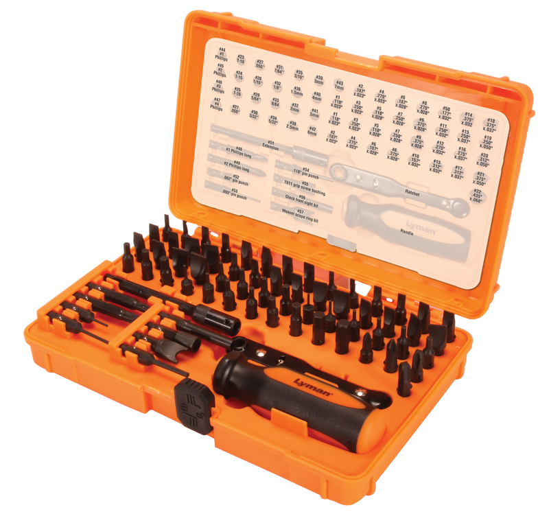 Lyman Master Gunsmith Tool Kit, Black - 7991361