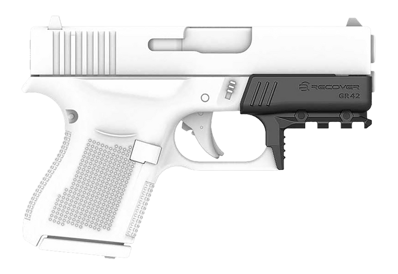 Recover Tactical GR4201 Rail Adapter for Glock 42, Black - GR4201