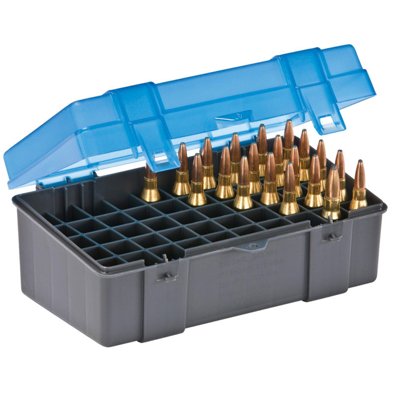 Plano Flip Top Rifle Ammo Case 50 Round - 122950