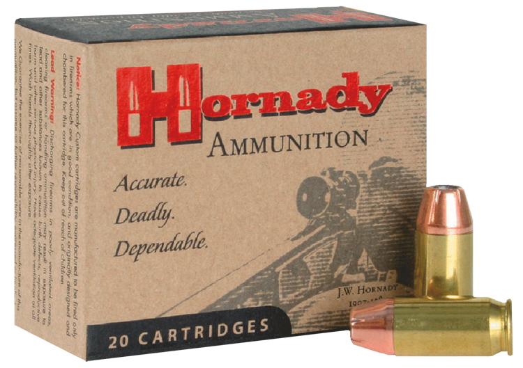 Hornady Custom 45 ACP 200gr XTP Hollow Point Handgun Ammo, 20rd Box - 9112