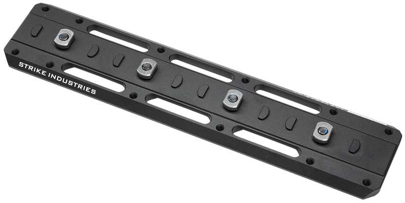 Strike Industries M-LOK ARCA Rail Adapter, 6.8", Black Anodized - ARCARAIL6.8BK