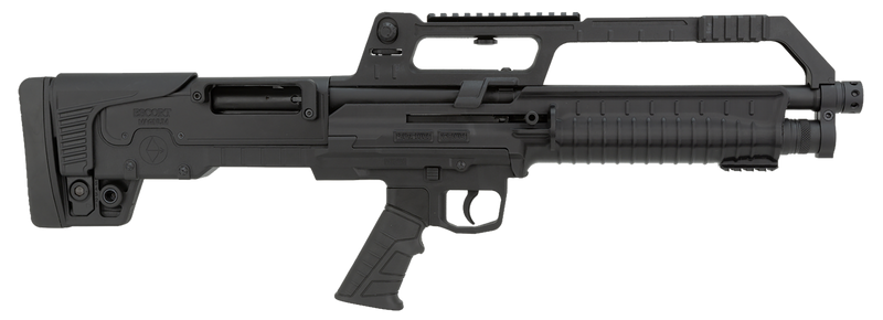 Escort BullTac SA 20 Gauge Semi-Auto 3" 18" 5+1 Shotgun, Black - HEBA20180001