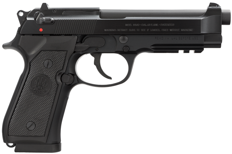 Beretta 96A1 40 S&W 4.9" 10+1 Pistol, Matte Black - J9A4F11