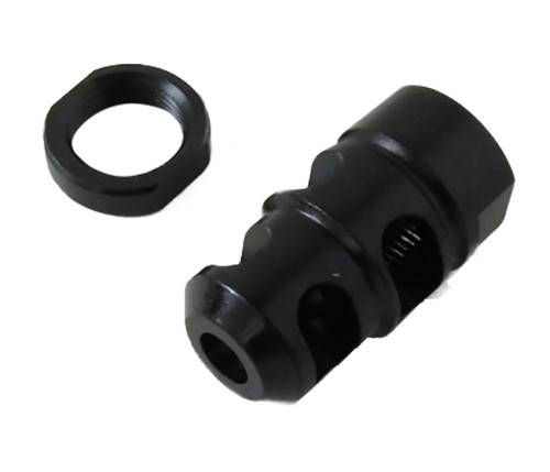 Kel-Tec PLR-22 Muzzle Brake Kit, Black Steel 1/2"-28 - PLR582