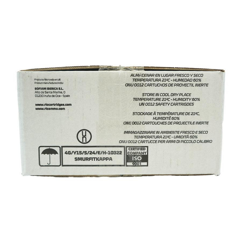 Rio Wing & Target Plastic 12 Gauge 1oz #7.5 Shot 250 Round Case - WT2875C