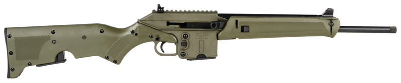 Kel-Tec SU-16CA 223 Rem 16" 10+1 Rifle, Matte Black/OD Green - SU16CAGRN